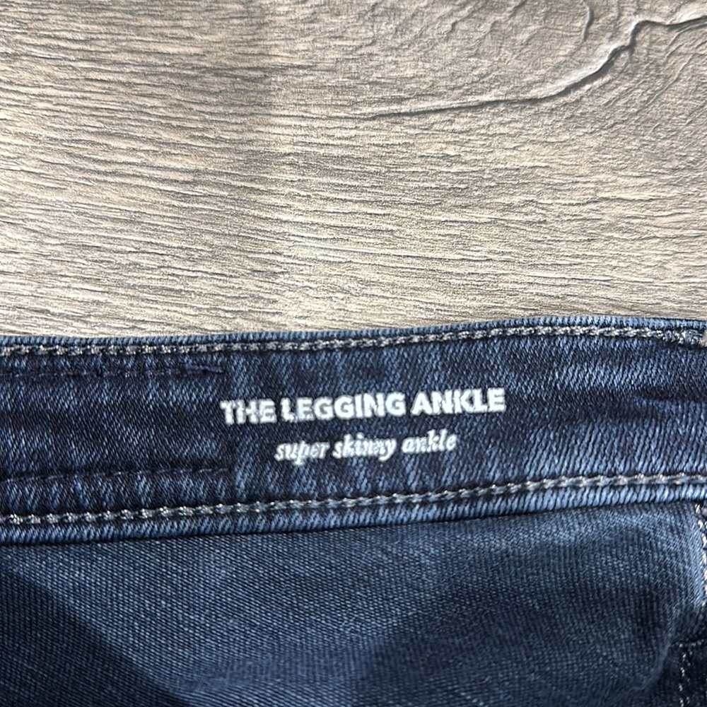 • AG Adriano Goldschmied • Women’s The Legging Super Skinny Jeans Dark blue 25 - Picture 4 of 6